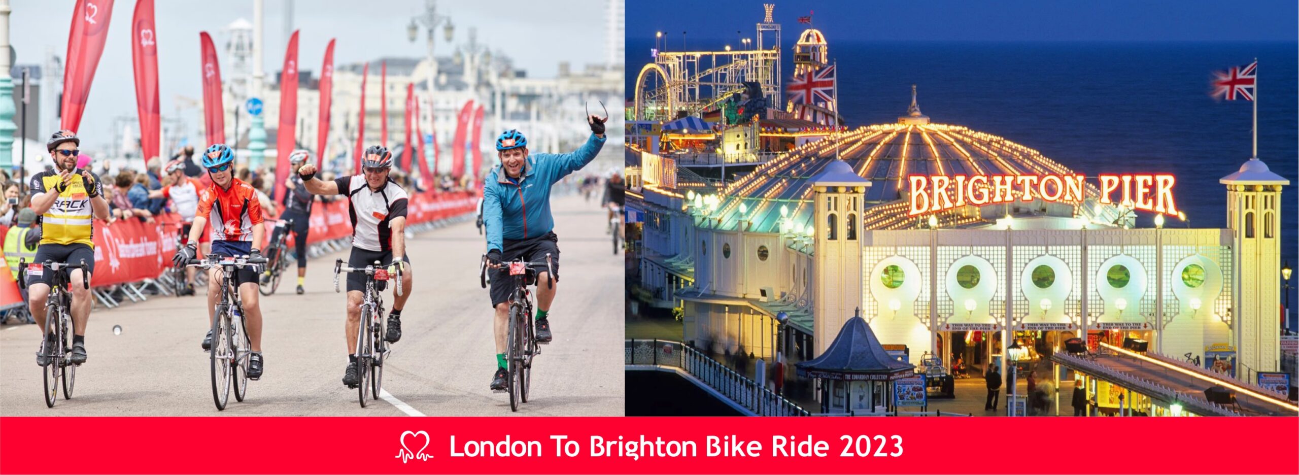 london to bright bike ride for get kids going!
