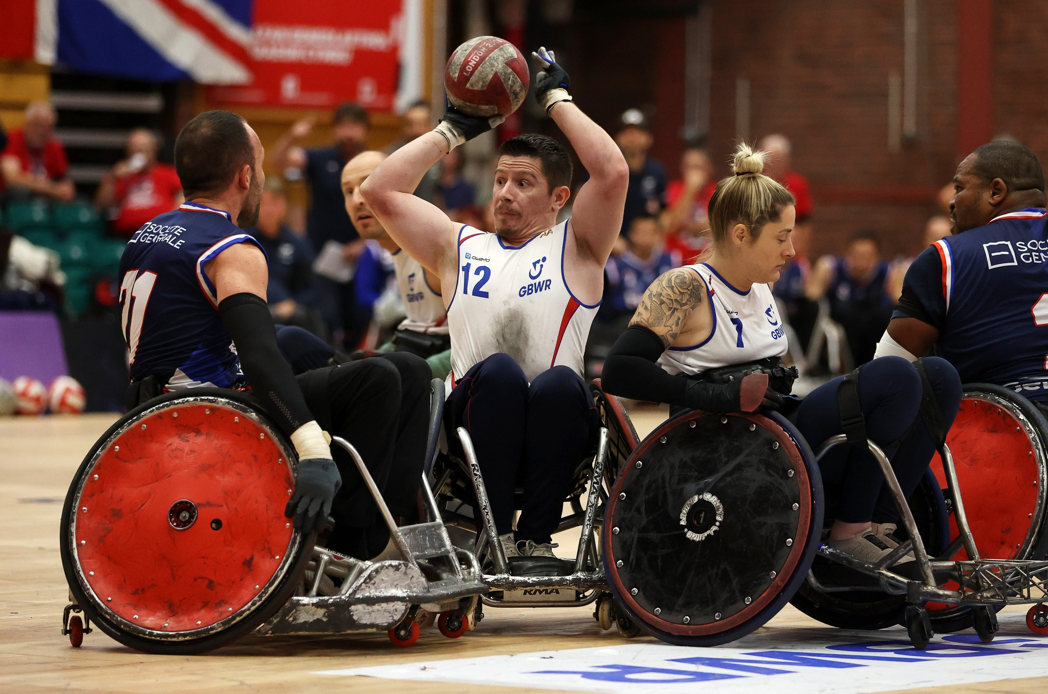 Great Britain Wheelchair Rugby Team narrowly defeated in the 2022 King Power Quad Nations finals