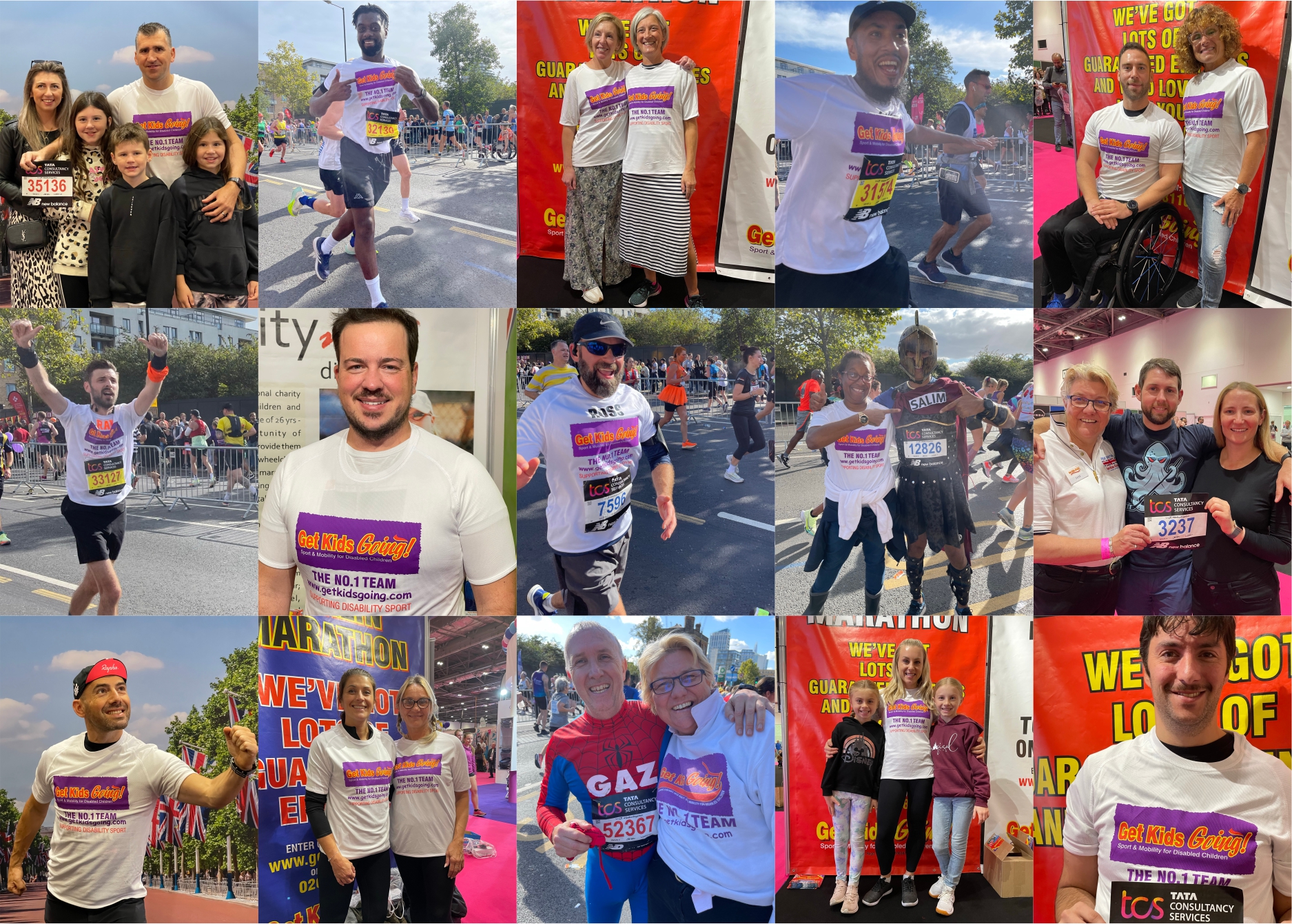 A Big Thank You to all our 2022 TCS London Marathon runners