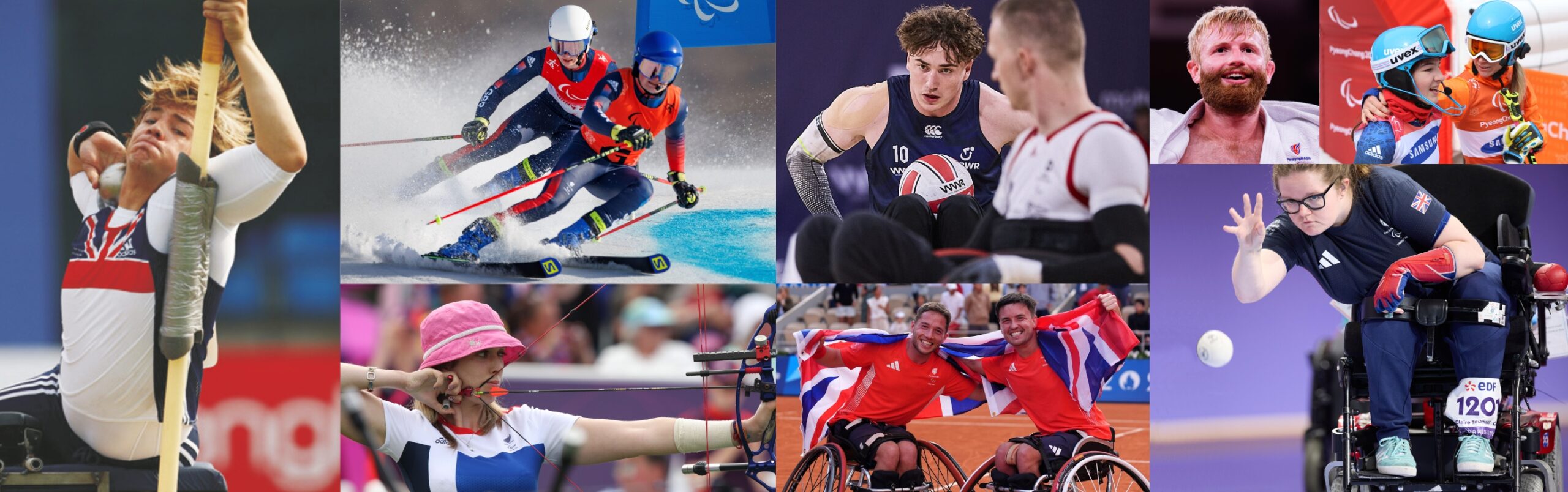 para athletes supported by get kids going